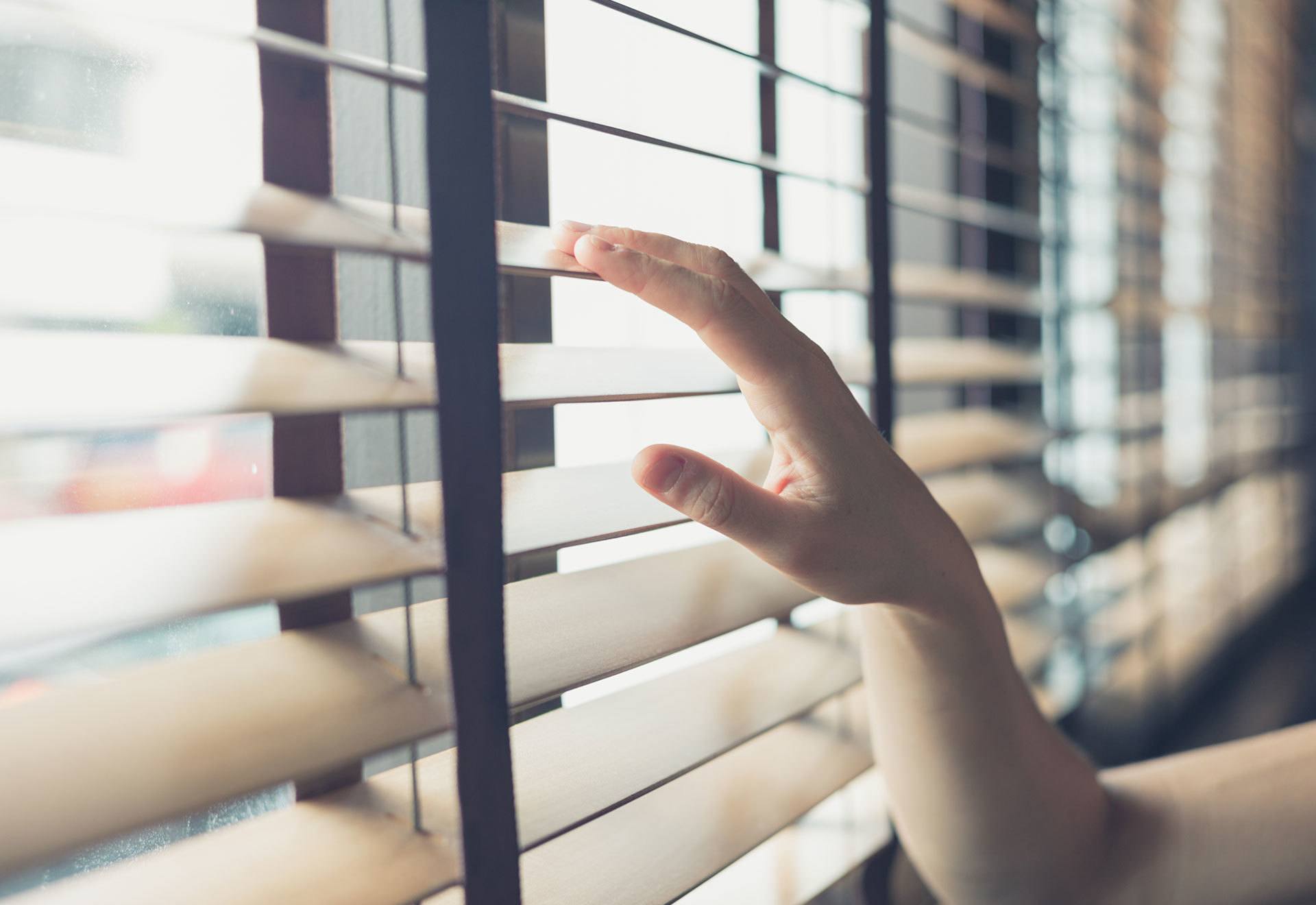 slider blinds
